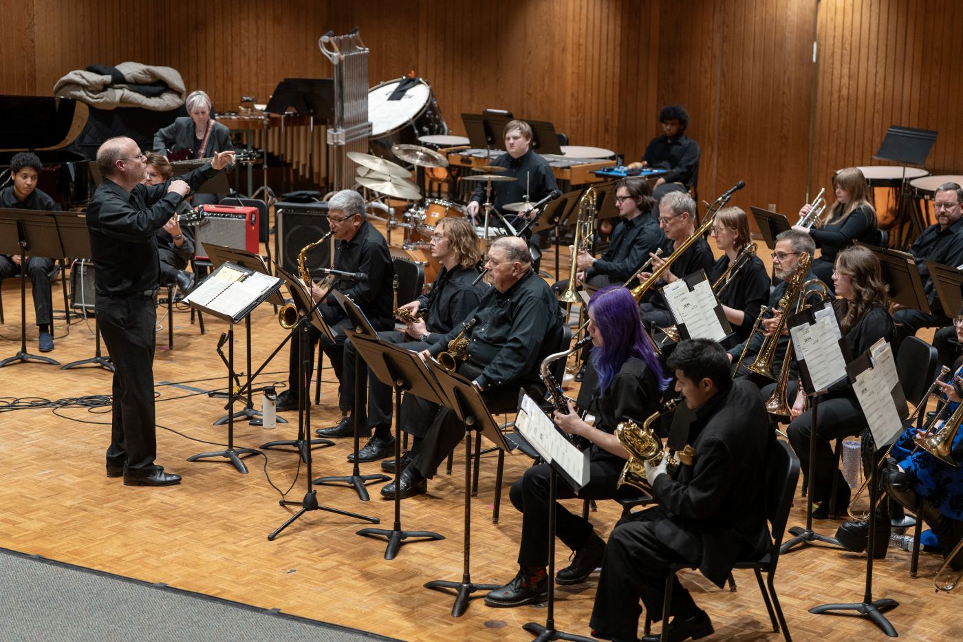 Photo the 2025 Jazz Ensemble's March Concert